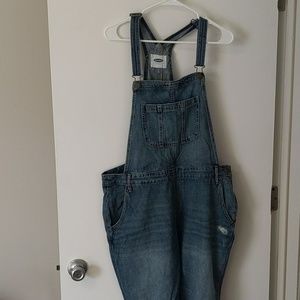 Denim overalls